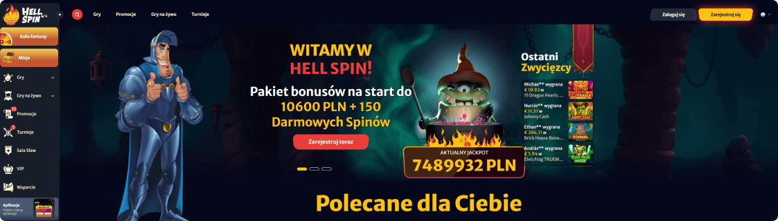 HellSpin Kasyno Online